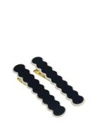 Hair Set Angie Black 2 Pcs Accessories Hair Accessories Hair Pins Blac...