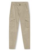 Kobmaxwell Cargo Pant Pnt Noos Bottoms Beige Kids Only