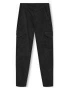 Kobmaxwell Cargo Pant Pnt Noos Bottoms Black Kids Only