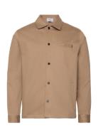 Brenti Worker Shirt Designers Overshirts Beige Woodbird