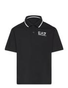 Polo Shirt Tops T-shirts Polo Shirts Short-sleeved Polo Shirts Black E...