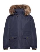 Jacket Solid Outerwear Jackets & Coats Winter Jackets Navy En Fant