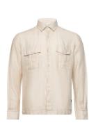 Maharosch Heritage Tops Shirts Linen Shirts Cream Matinique