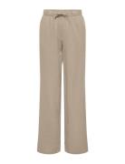 Onlcaro Mw Linen Bl Pull-Up Pant Cc Pnt Bottoms Trousers Linen Trouser...