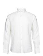 Bs Bilbao Casual Modern Fit Shirt Tops Shirts Linen Shirts White Bruun...