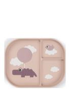 Foodie Compartment Plate Happy Clouds Home Meal Time Plates & Bowls Pl...