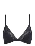 Ll Triangle Lingerie Bras & Tops Soft Bras Non Wired Bras Navy Tommy H...