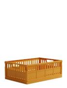 Made Crate Maxi Home Storage Storage Baskets Yellow Made Crate