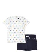 Set Sport Sets With Short-sleeved T-shirt Blue Champion