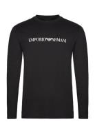 T-Shirt Designers T-Langærmet Skjorte Black Emporio Armani