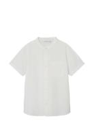 Nkmfaher Ss Shirt F Noos Tops Shirts Short-sleeved Shirts White Name I...