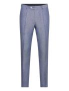 Denz Trousers Designers Trousers Formal Blue Oscar Jacobson