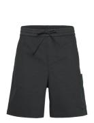 Pedro Light Twill Bottoms Shorts Sweat Shorts Black Rue De Tokyo