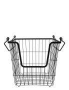 Basket, Hdtaw, Matte Black Home Storage Storage Baskets Black House Do...