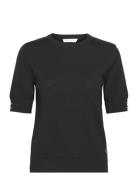 Lucca Top Designers Knitwear Jumpers Black BUSNEL