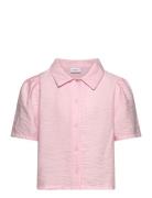 Nkfduanja Ss Shirt Tops Shirts Short-sleeved Shirts Pink Name It