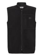 Durban Fleece Vest T1 Designers Vests Black Rains