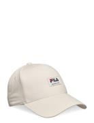 Brighton Coord Label Cap Accessories Headwear Caps Beige FILA