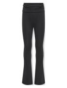 Kogea Flared Pant Ff Jrs Bottoms Trousers Black Kids Only