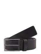 Clean Essential 35Mm Accessories Belts Classic Belts Black Calvin Klei...