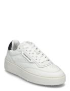 Cph89 Cracked Leather Off White Low-top Sneakers White Copenhagen Stud...