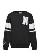 Nkmderuas Ls Nreg Swe Unb Tops Sweatshirts & Hoodies Sweatshirts Black...