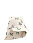 Senia Sun Hat With Ears Solhat Cream Liewood