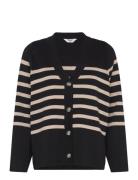 Objester L/S Cardigan Noos Tops Knitwear Cardigans Black Object