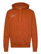 Neighborhood Hoodie Tops Sweatshirts & Hoodies Hoodies Orange Les Deux