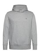 Reg Emb Archive Shield Hoodie Tops Sweatshirts & Hoodies Hoodies Grey ...