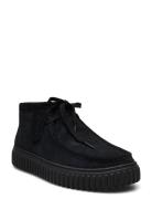 Torhill Hi Snørestøvler Black Clarks