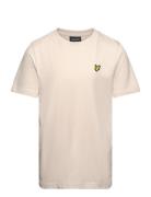 Plain T-Shirt Tops T-Kortærmet Skjorte Cream Lyle & Scott