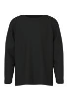 Nkmvobbo Ls Nreg Top Noos Tops T-shirts Long-sleeved T-Skjorte Black N...