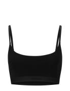 Twin Bralette Pure Lingerie Bras & Tops Soft Bras Tank Top Bras Black ...