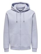 Onsceres Life Zip Thr. Hoodie Sweat Tops Sweatshirts & Hoodies Hoodies...