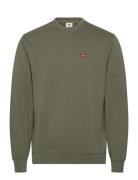 The Original Hm Crew Moss Oliv Tops Sweatshirts & Hoodies Sweatshirts ...