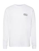 Navigator Long Sleeve Tops T-Langærmet Skjorte White Makia