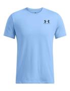 Ua M Sportstyle Lc Ss Sport T-Kortærmet Skjorte Blue Under Armour