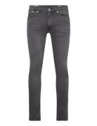 Extra Slim Active Rec Blk Jeans Bottoms Jeans Slim Black GANT