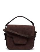 Suede Iris Bag Bags Small Shoulder Bags-crossbody Bags Brown Becksönde...