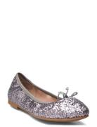 Onlfranka Glitter Ballerina Ballerinasko Ballerinaer Silver ONLY