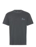 Subtle Relaxed Tee Tops T-Kortærmet Skjorte Grey Lee Jeans