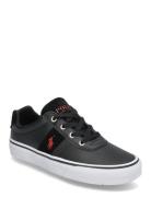 Hanford Leather Sneaker Low-top Sneakers Black Polo Ralph Lauren