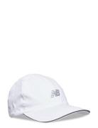 6 Panel Performance Hat Accessories Headwear Caps White New Balance