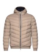 Down Jacket Foret Jakke Beige Armani Exchange