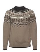 Sula Masc Sweater Tops Knitwear Round Necks Brown Dale Of Norway