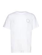 Ronald Cotton Tee Ss Tops T-Kortærmet Skjorte White Clean Cut Copenhag...