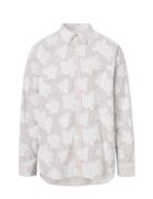 Samson Japanese Flower Tops Shirts Casual Beige Rue De Tokyo