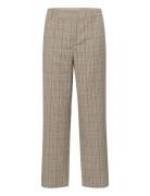 Crimogen Pant Bottoms Trousers Suitpants Brown Cream