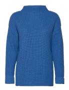 Slfselma Ls Knit Pullover Tops Knitwear Jumpers Blue Selected Femme